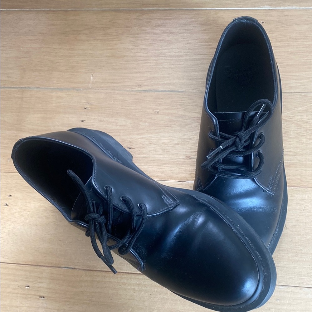 Dr. Martens Black Leather Oxfords